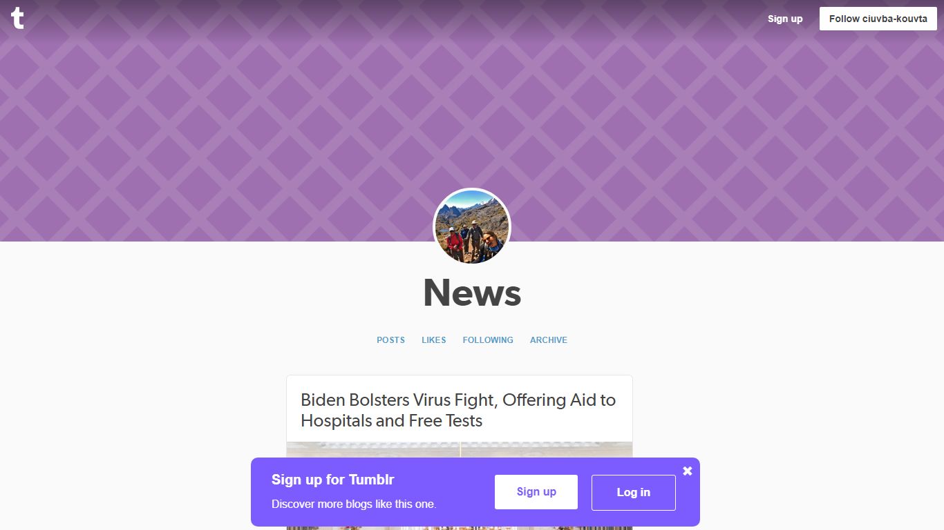News — Biden Bolsters Virus Fight, Offering Aid to...